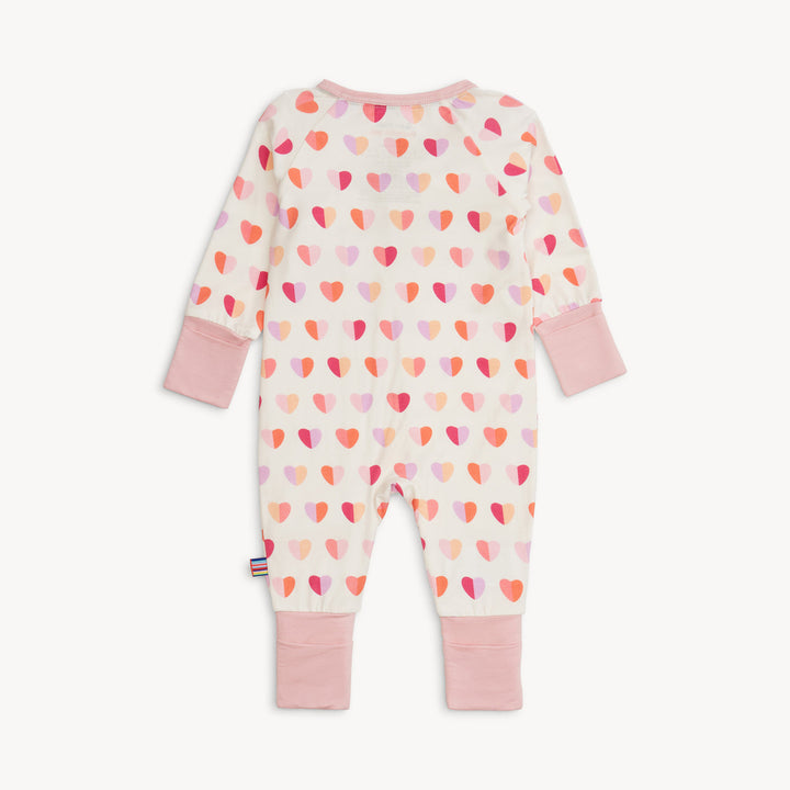 Pink XOXO Modal Convertible Coverall
