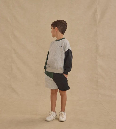 Heathered Ash Relaxed Sweatshirt