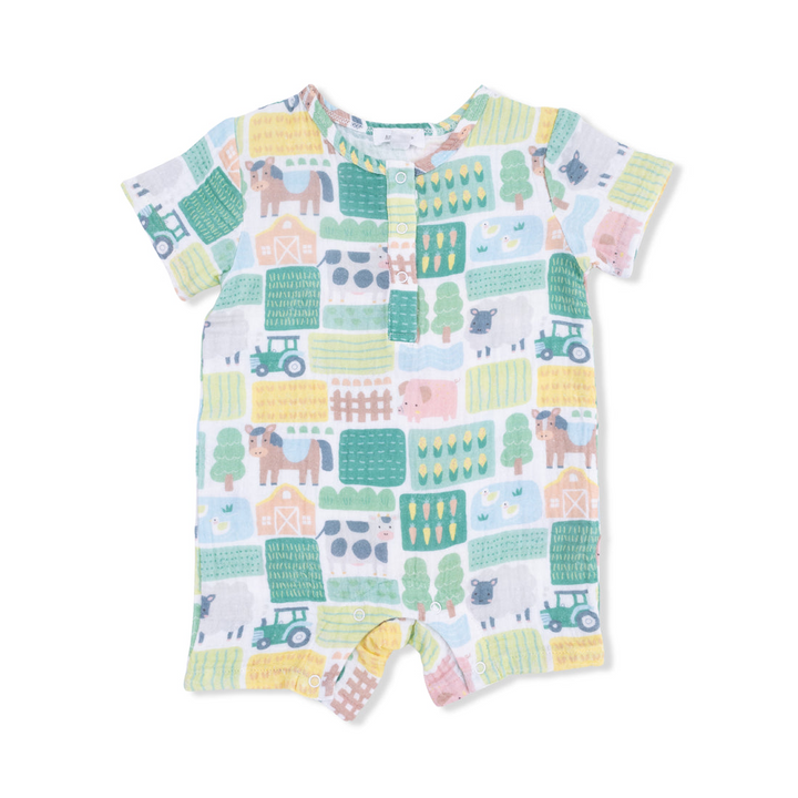 Green Patchwork Farm Henley Shortall