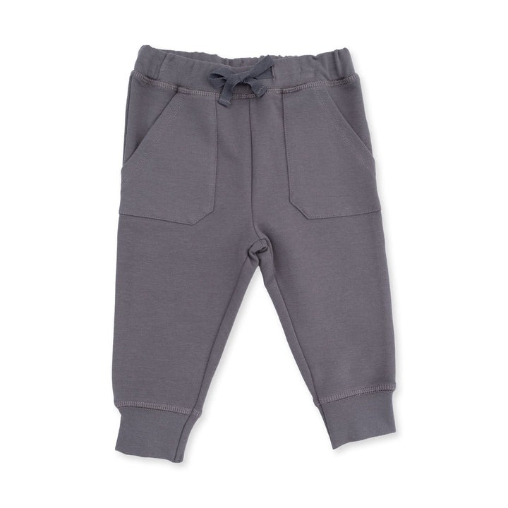 Henley and Pant Set - Beige Lightning Bolt