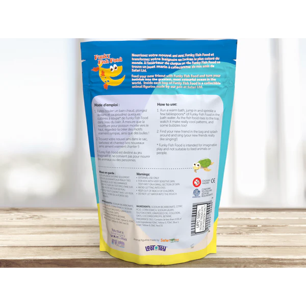 Funky Fish Food Foaming Bath Salt - Hullabaloo Blue