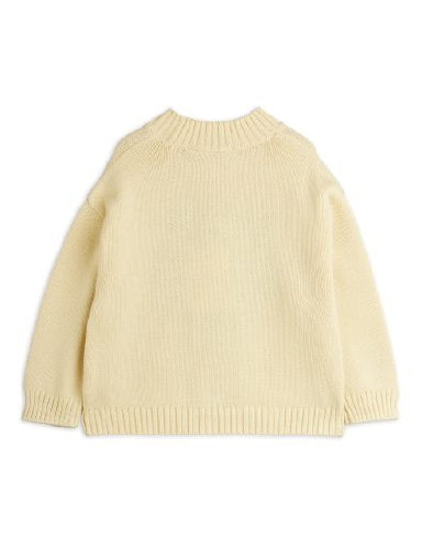 Off White Bear Intarsia Knit Sweater