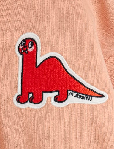 Pink Dino Patch Sweatshirt