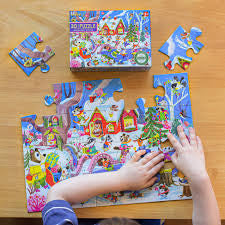 Woodland Winter 20 Pc Puzzle