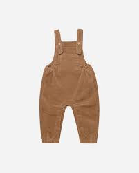 Cinnamon Corduroy Overalls