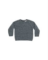 Heathered Indigo Knit Sweater