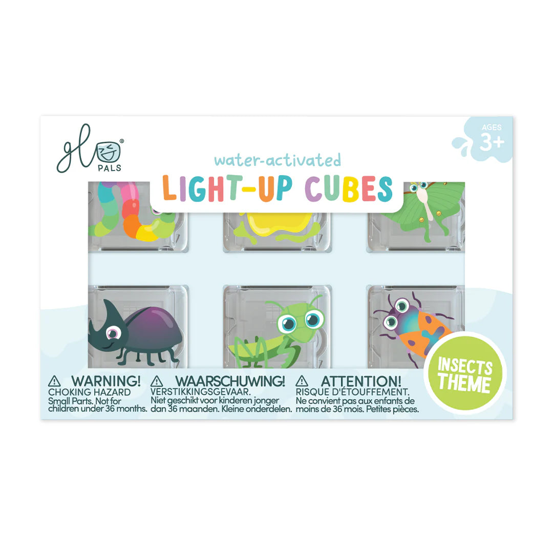 Light-Up Cubes 6-Pack - Insects