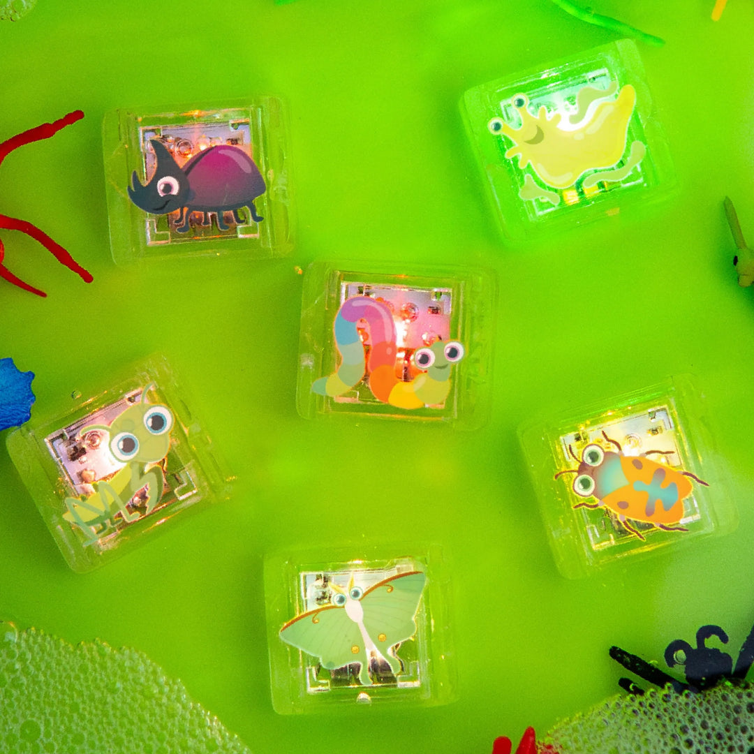 Light-Up Cubes 6-Pack - Insects