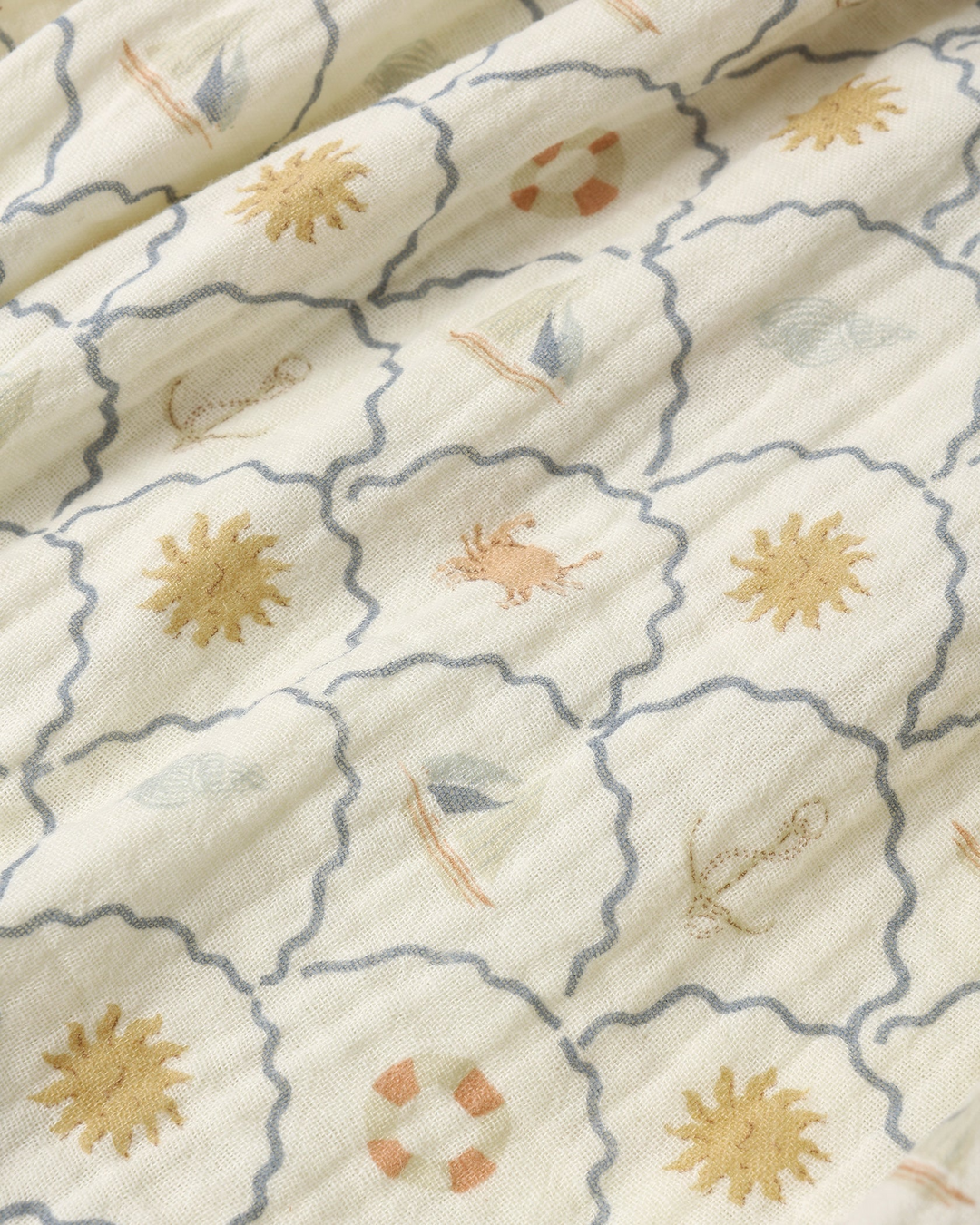 Nautical Ivory Julia Romper