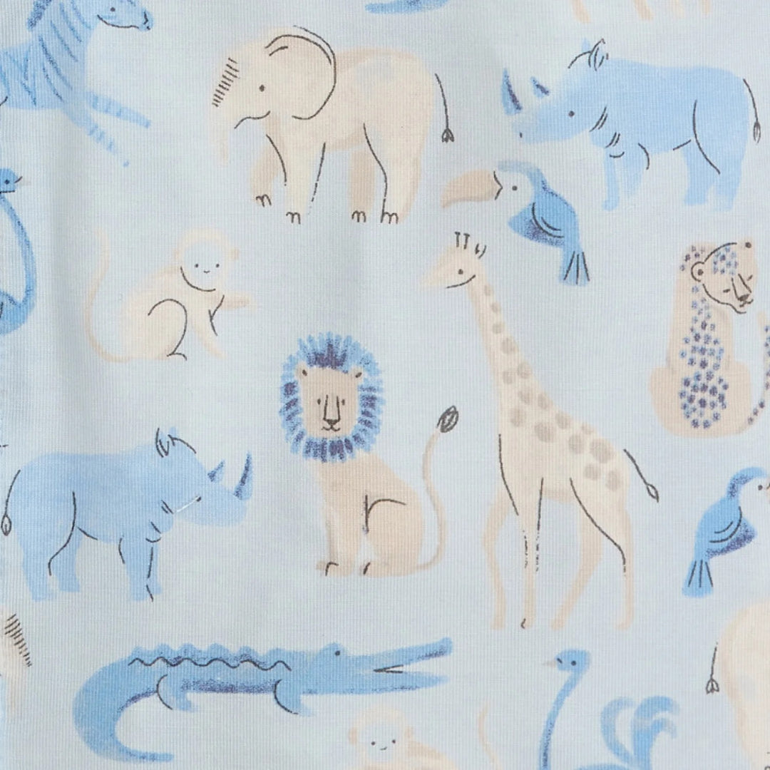 Jungle Jazz Modal Footed Romper