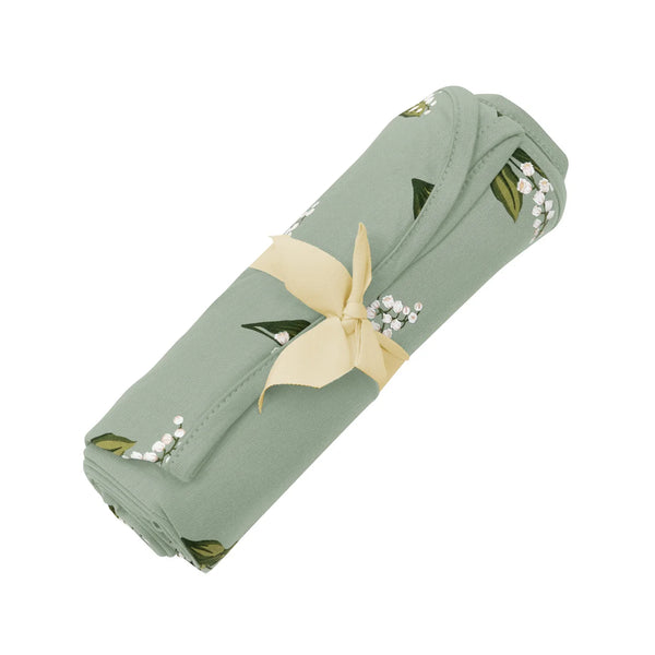 Thyme Lily Bamboo Swaddle