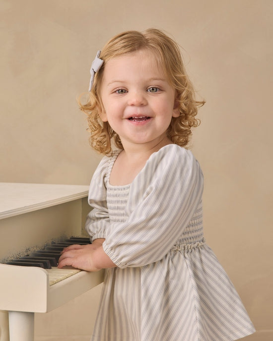 Lainey Romper - Cloud Stripe