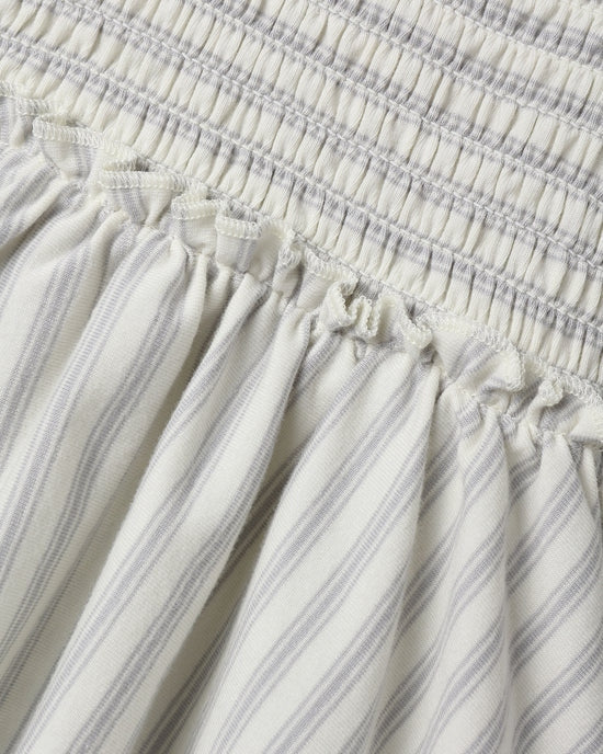 Lainey Romper - Cloud Stripe