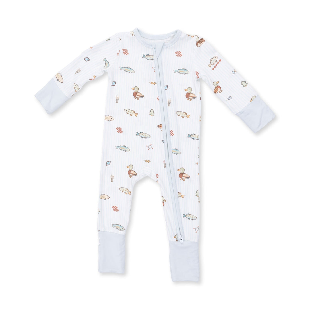 Convertible Romper - Blue Lake Cuties