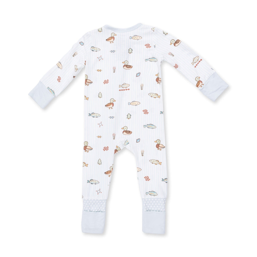 Convertible Romper - Blue Lake Cuties