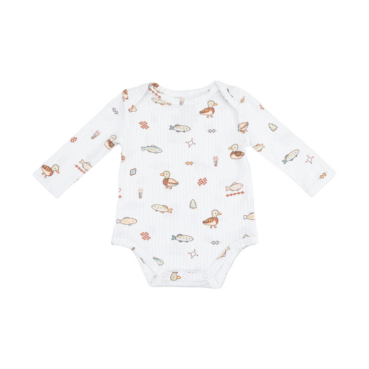 Long Sleeve Bodysuit - Lake Cuties