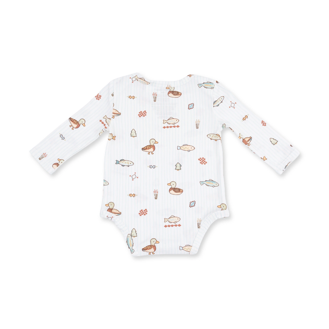 Long Sleeve Bodysuit - Lake Cuties