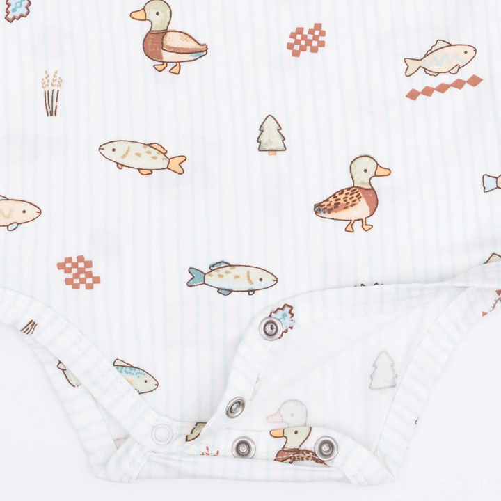 Long Sleeve Bodysuit - Lake Cuties