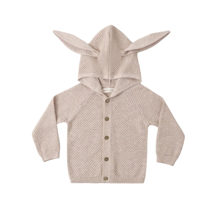 Heathered Latte Bunny Knit Sweater