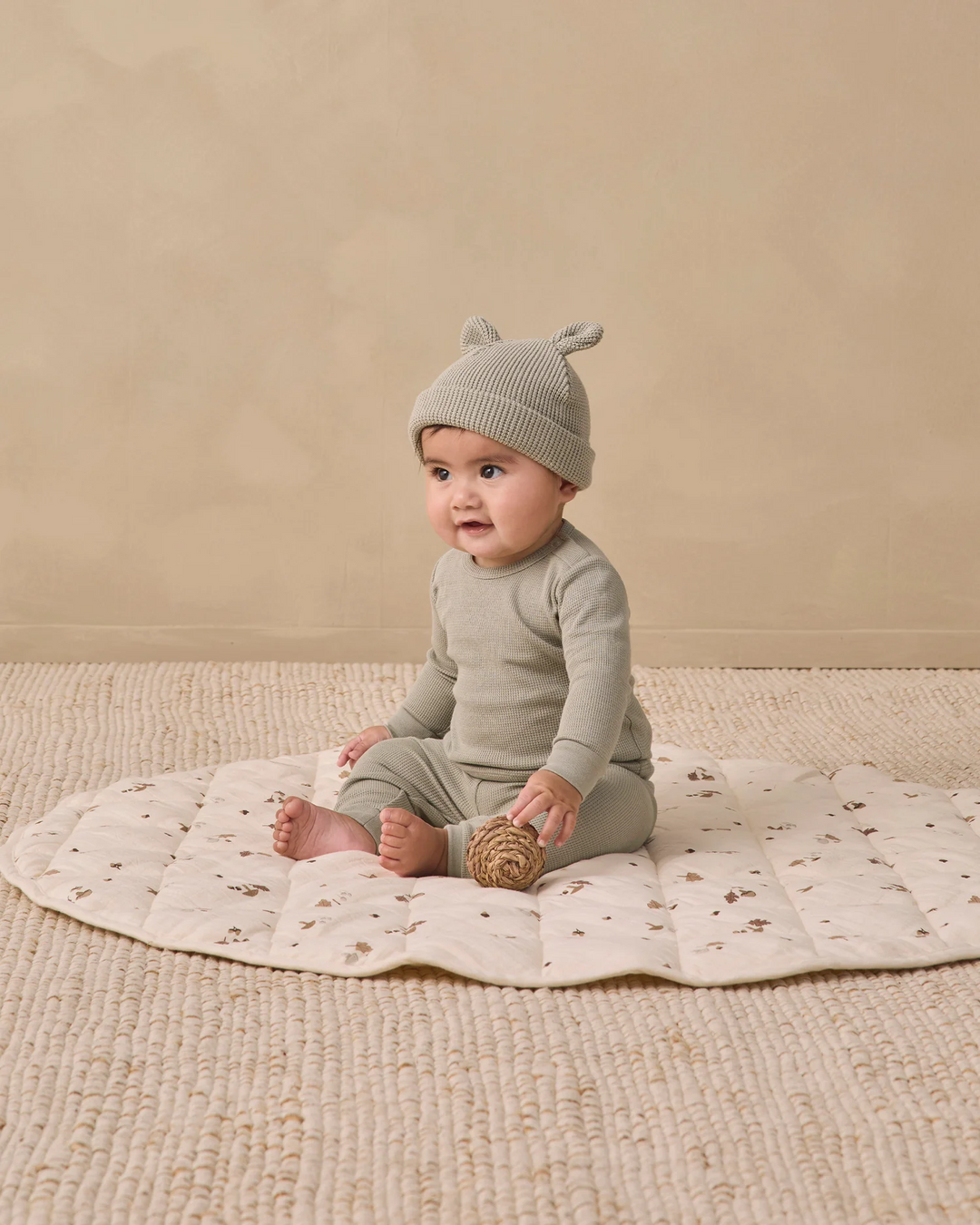 Baby Bear Beanie - Laurel
