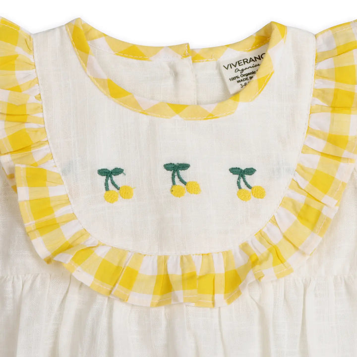 Josephine Lemons Romper w/ Headband