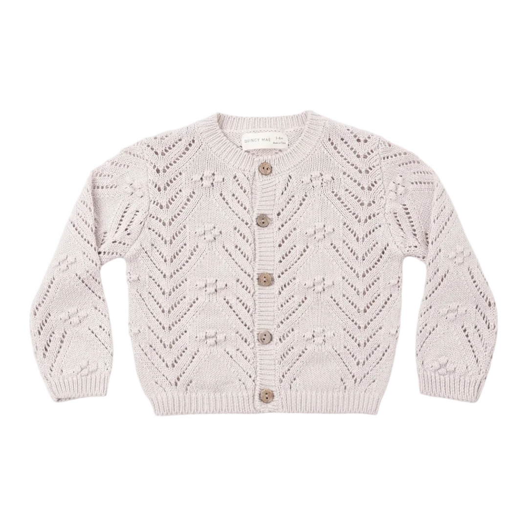 Knit Cardigan - Lilac Mist