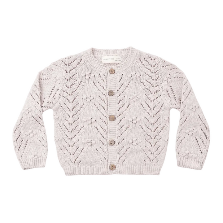 Knit Cardigan - Lilac Mist