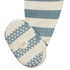 Lincoln Ribbed Zipper Footie