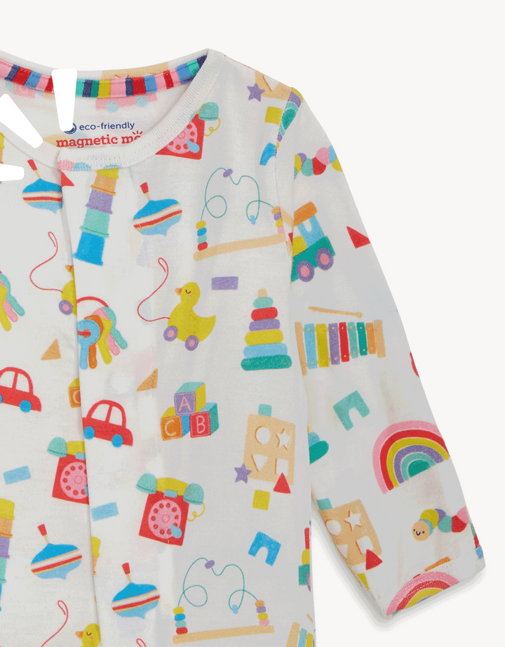 Play All Day Modal Footed Romper