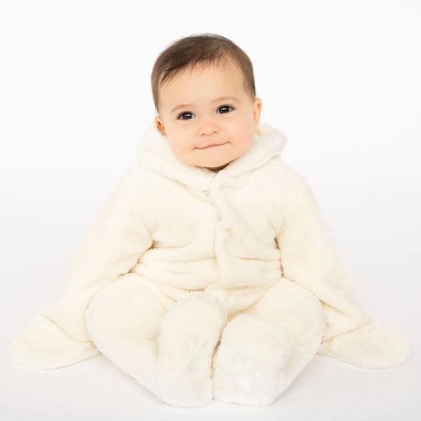 Cloud Minky Pram Bear Suit