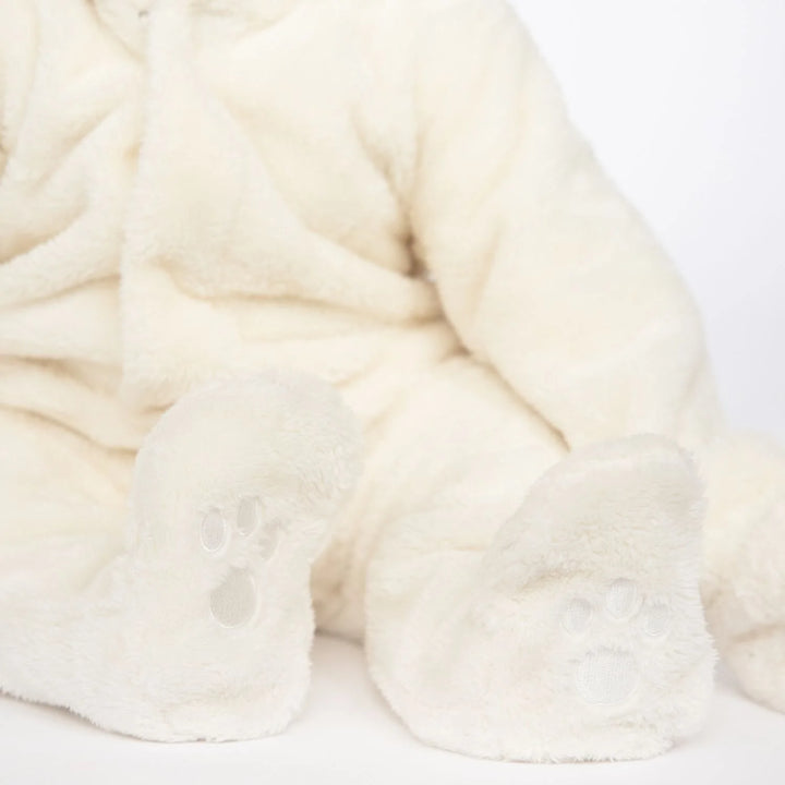 Cloud Minky Pram Bear Suit