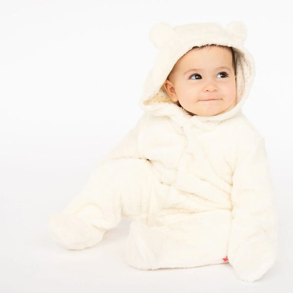 Cloud Minky Pram Bear Suit