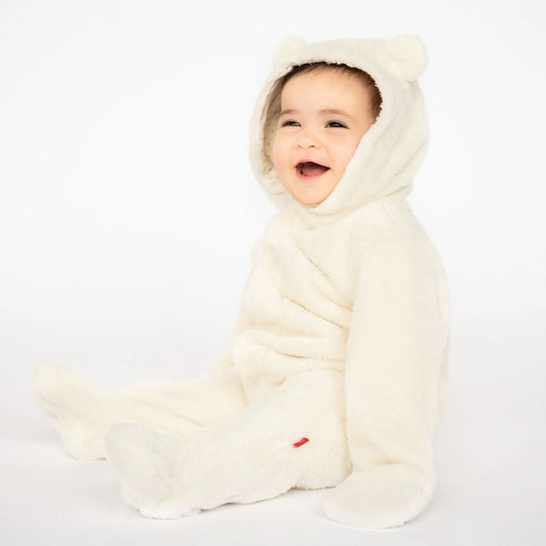 Cloud Minky Pram Bear Suit