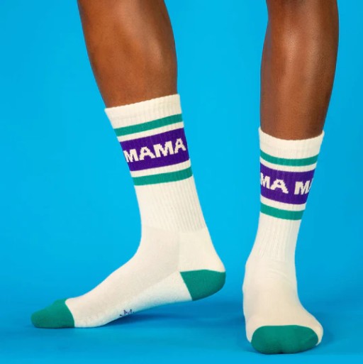 Mama Gym Crew Socks