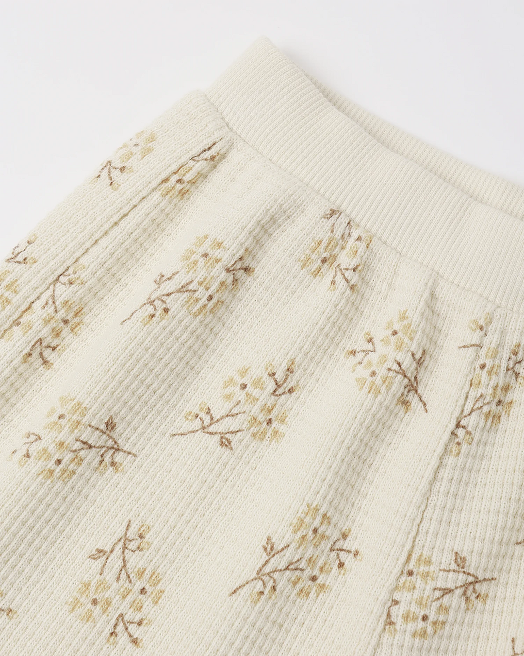 Waffle Slouch Set - Natural Meadow