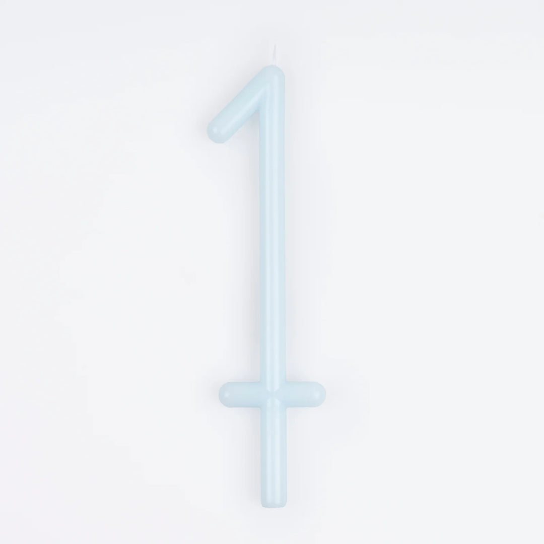 Slim Number Candle