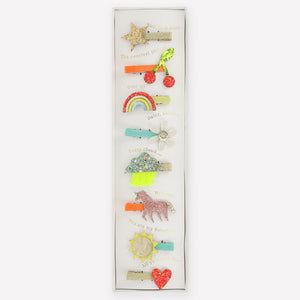 Icons Hair Clips