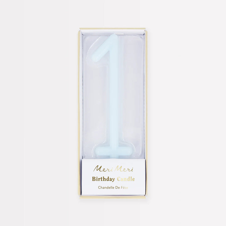 Slim Number Candle