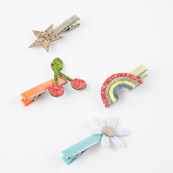 Icons Hair Clips