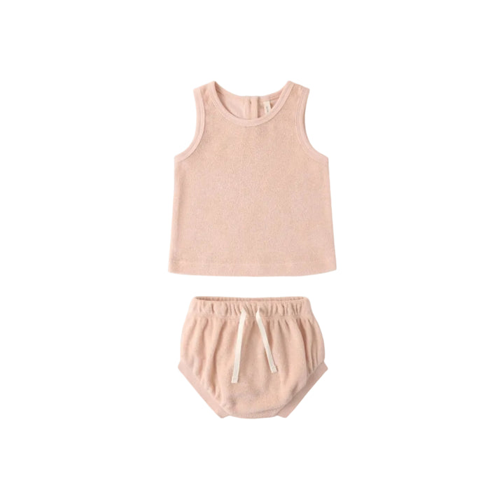 Melon Terry Tank + Short Set