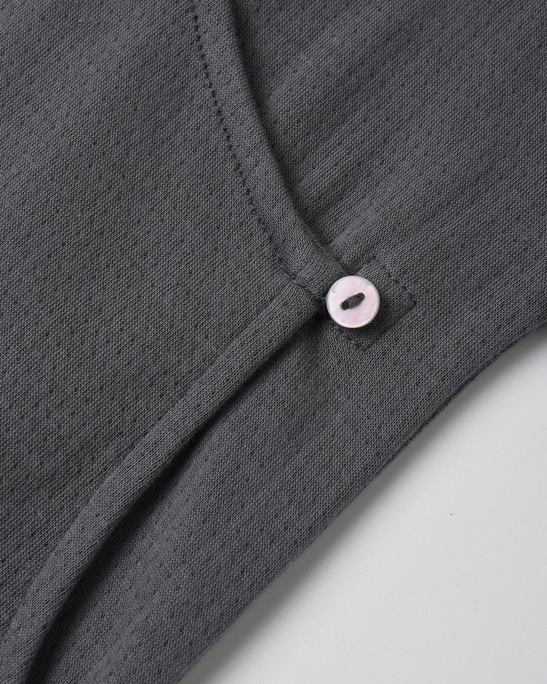 Pointelle Wrap Footie - Midnight