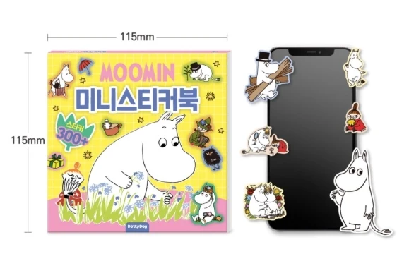 Moomin Mini Sticker Book