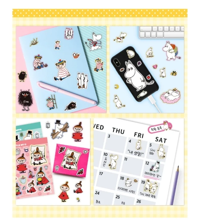Moomin Mini Sticker Book