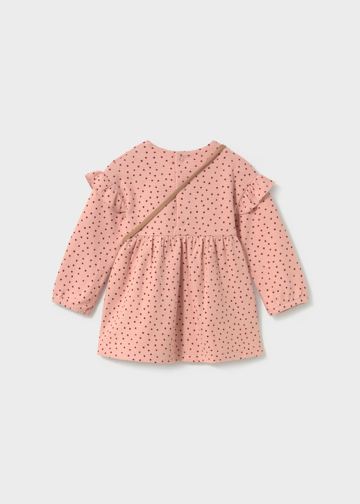 Polka Dot Dress w/ Mouse Bag