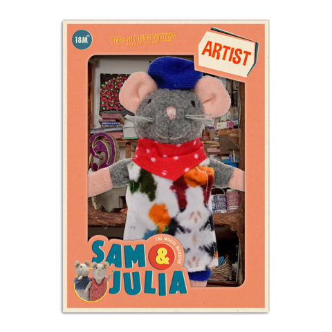 Mouse Doll Plush Artist