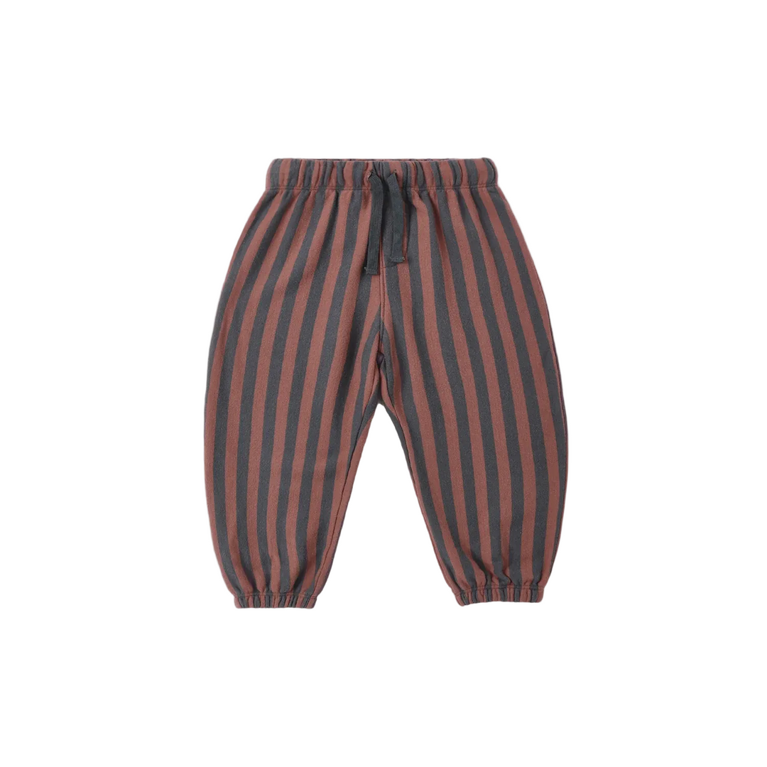 Relaxed Jogger - Mulberry Stripe