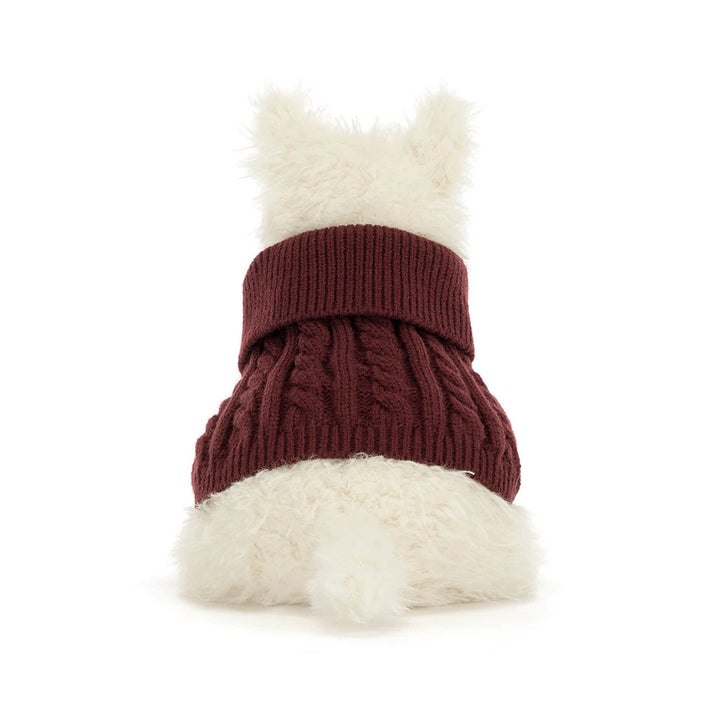 Munroe Scottie Dog Dog Winter Jumper Outfit
