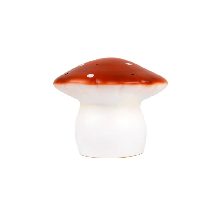 Medium Red Brick Mushroom Lamp