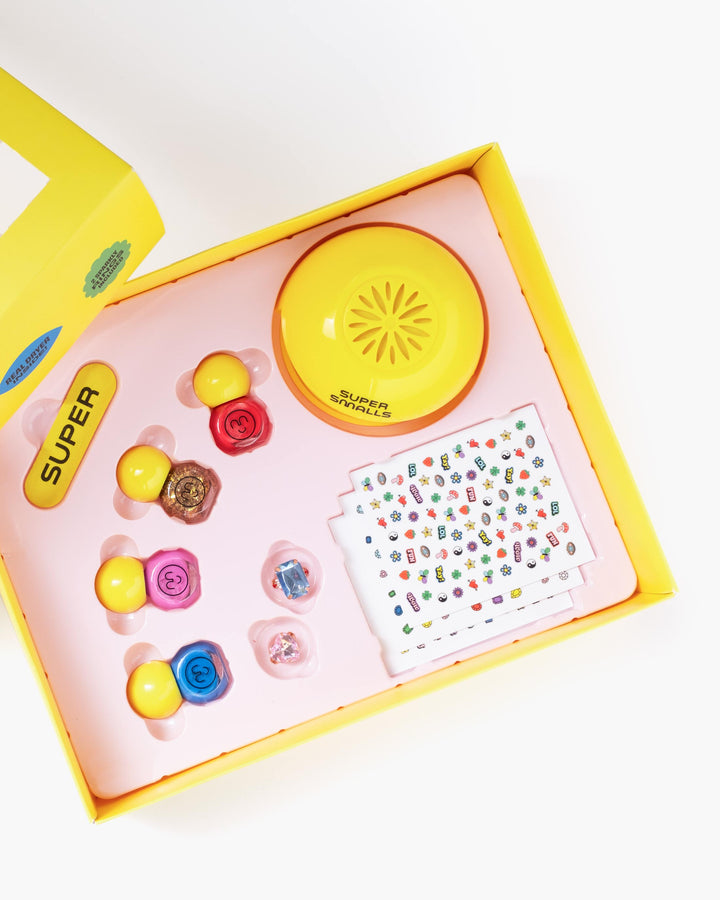 Kids Nail Kit with Dryer and Polish