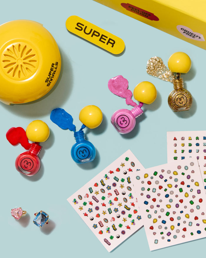 Kids Nail Kit with Dryer and Polish